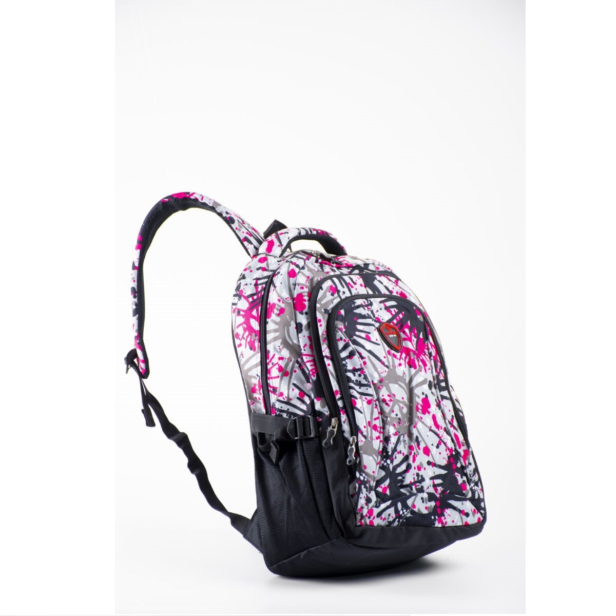 aoking rózsaszín festékcsepp mintás hátizsák, iskolatáska aoking rózsaszín festékcsepp mintás hátizsák, iskolatáska