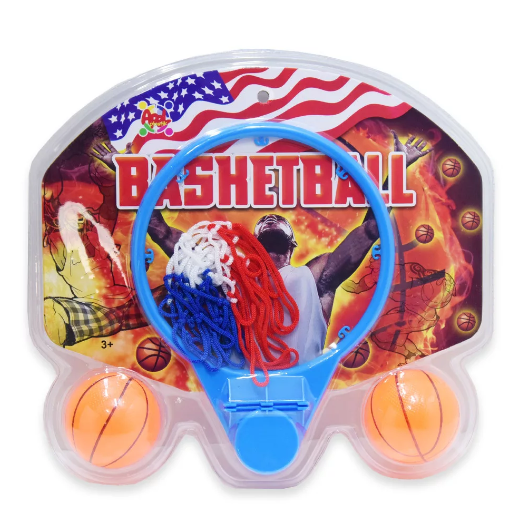 mini kék kosárlabda szett, 2 db labdával mini kék kosárlabda szett, 2 db labdával