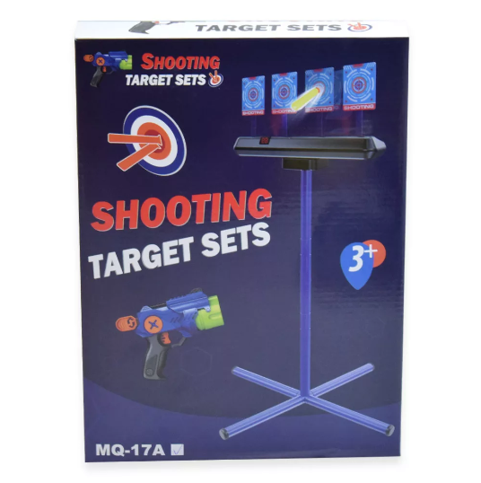 4 részes céltábla eredményjelzővel és játék fegyverrel 4 részes céltábla eredményjelzővel és játék fegyverrel
