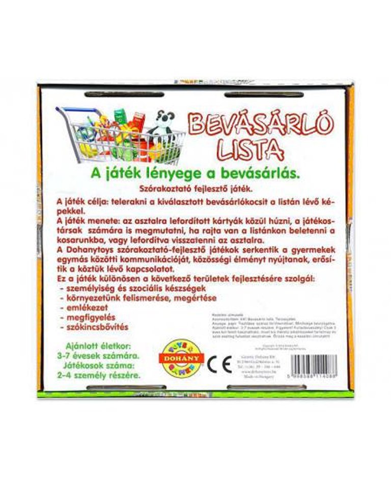 bevásárló lista társasjáték bevásárló lista társasjáték