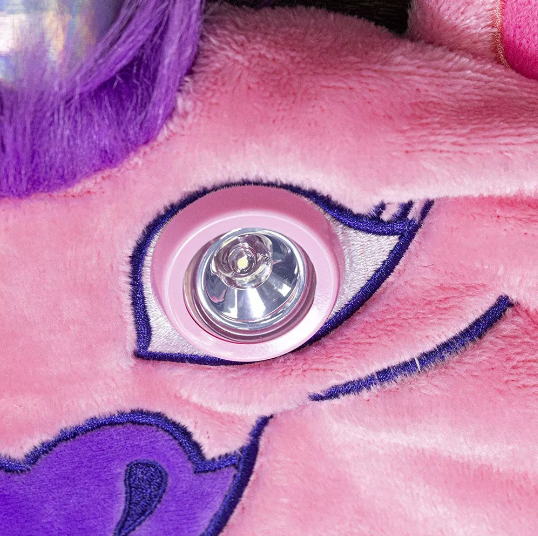 unikornis plüss köpeny gyerekeknek, világító szemmel unikornis plüss köpeny gyerekeknek, világító szemmel