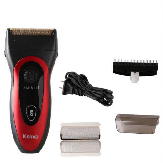 kemei akkumulátoros újratölthető borotva km b119 kemei akkumulátoros újratölthető borotva km b119