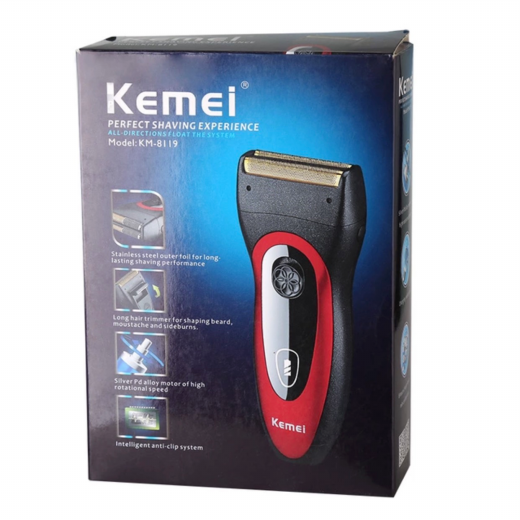 kemei akkumulátoros újratölthető borotva km b119 kemei akkumulátoros újratölthető borotva km b119