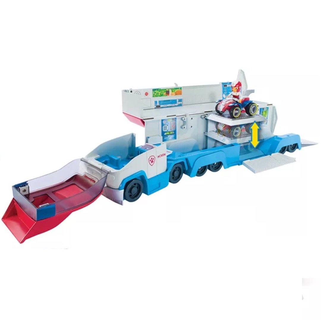 Óriási mancs Őrjárat kamion ryder figurával Óriási mancs Őrjárat kamion ryder figurával