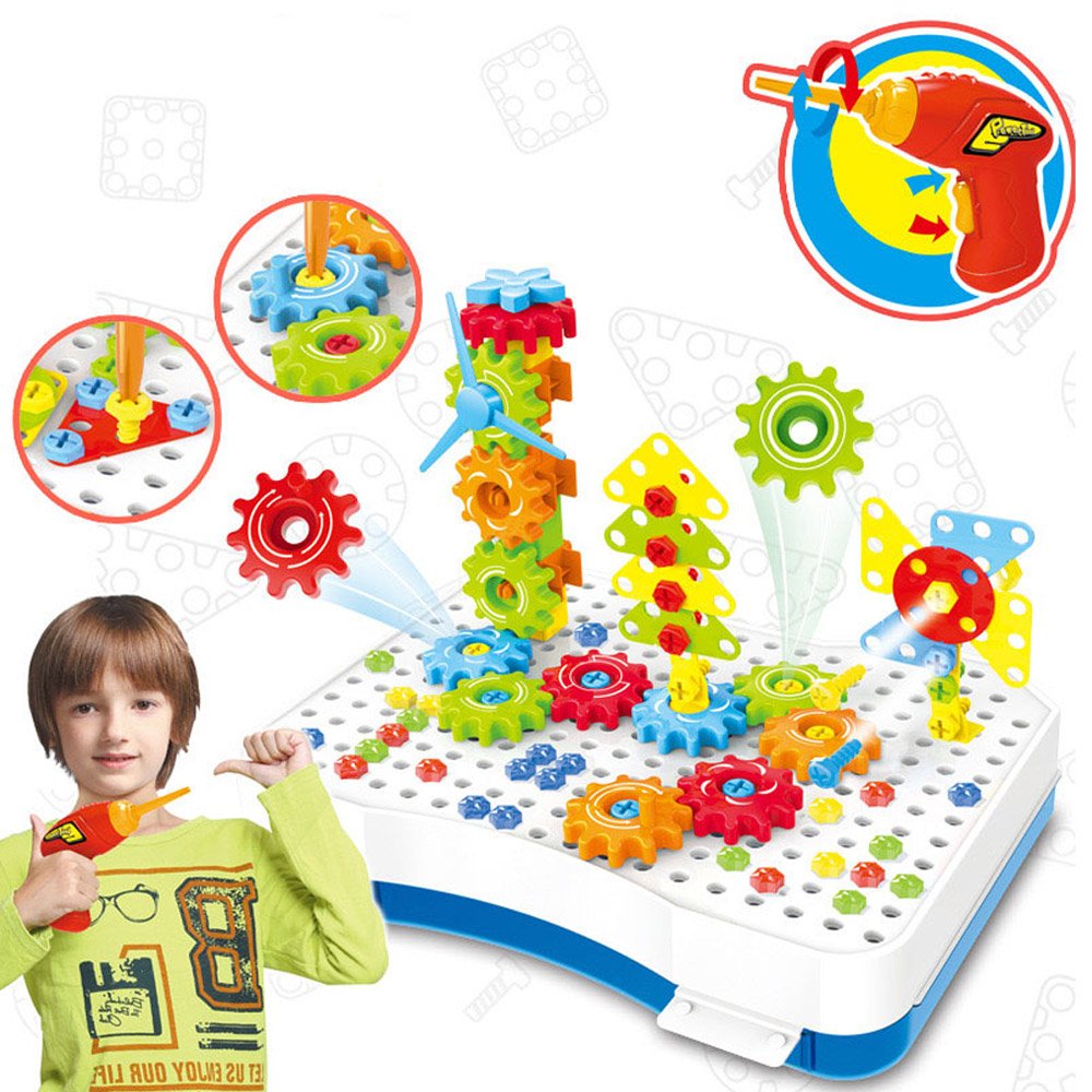 kreatív csavaros építőkészlet csavarhúzóval 205 részes kreatív csavaros építőkészlet csavarhúzóval 205 részes