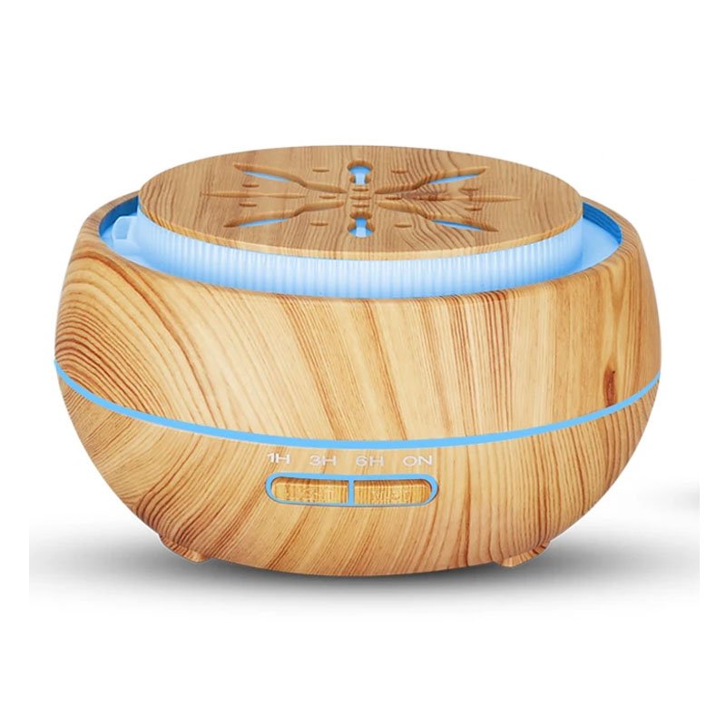 aroma diffúzor illóolajos párásító 7led 400ml