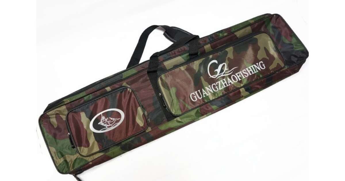 horgászbot tartó táska 2 db nagy rekesszel és 2 db kisebb zsebbel horgászbot tartó táska 2 db nagy rekesszel és 2 db kisebb zsebbel