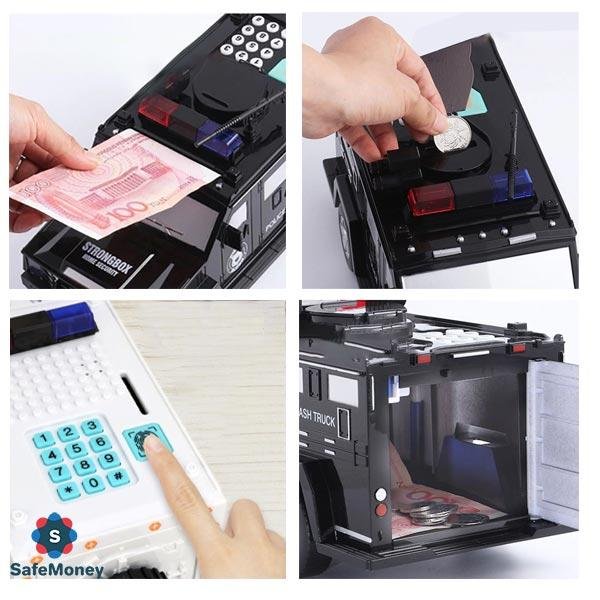 pénzszállító autó elektronikus persely pénzszállító autó elektronikus persely