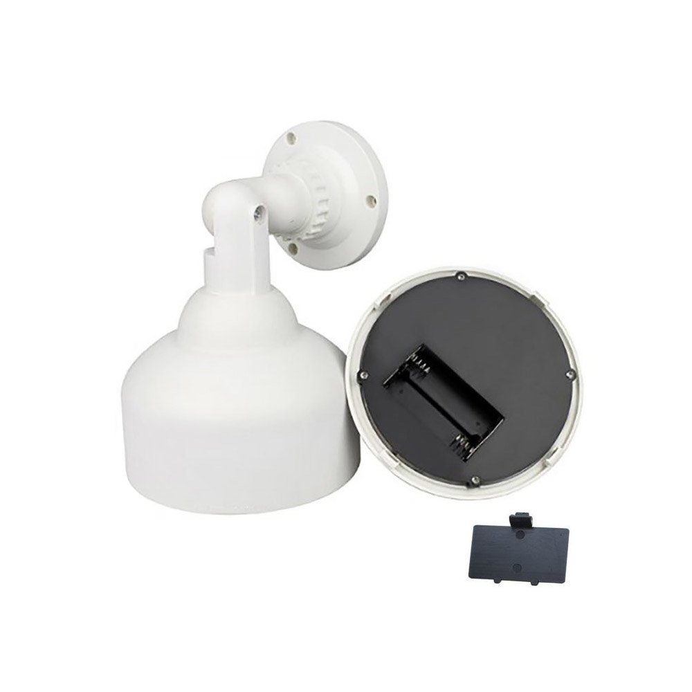 Élethű falra szerelhető álkamera / Ál dómkamera villogó leddel Élethű falra szerelhető álkamera / Ál dómkamera villogó leddel