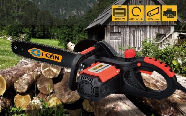 i can elektromos láncfűrész, 3200 w, 40,5 cm i can elektromos láncfűrész, 3200 w, 40,5 cm