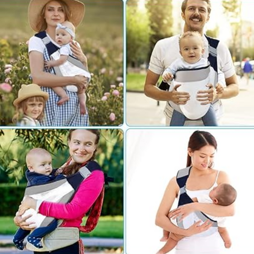 Állítható babahordozó légáteresztő hálóval, kenguru Állítható babahordozó légáteresztő hálóval, kenguru