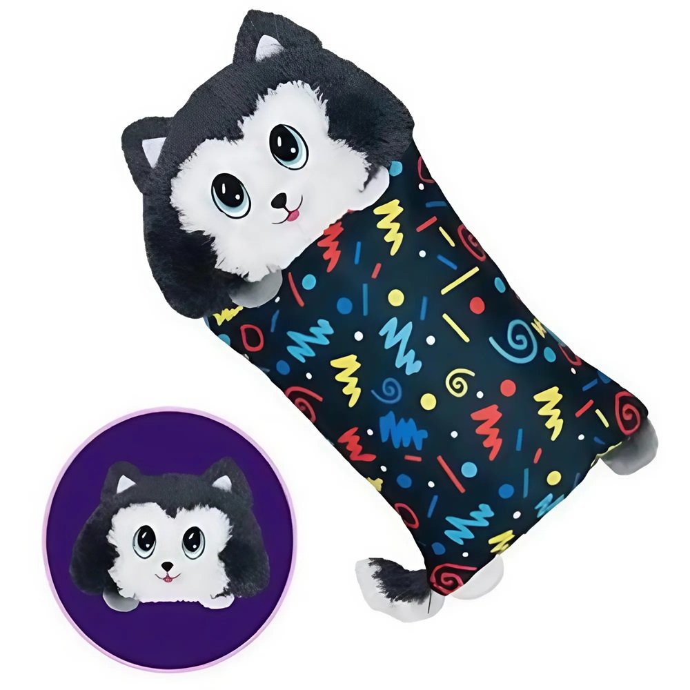 fluff pets puha plüss párnahuzat – husky fluff pets puha plüss párnahuzat – husky