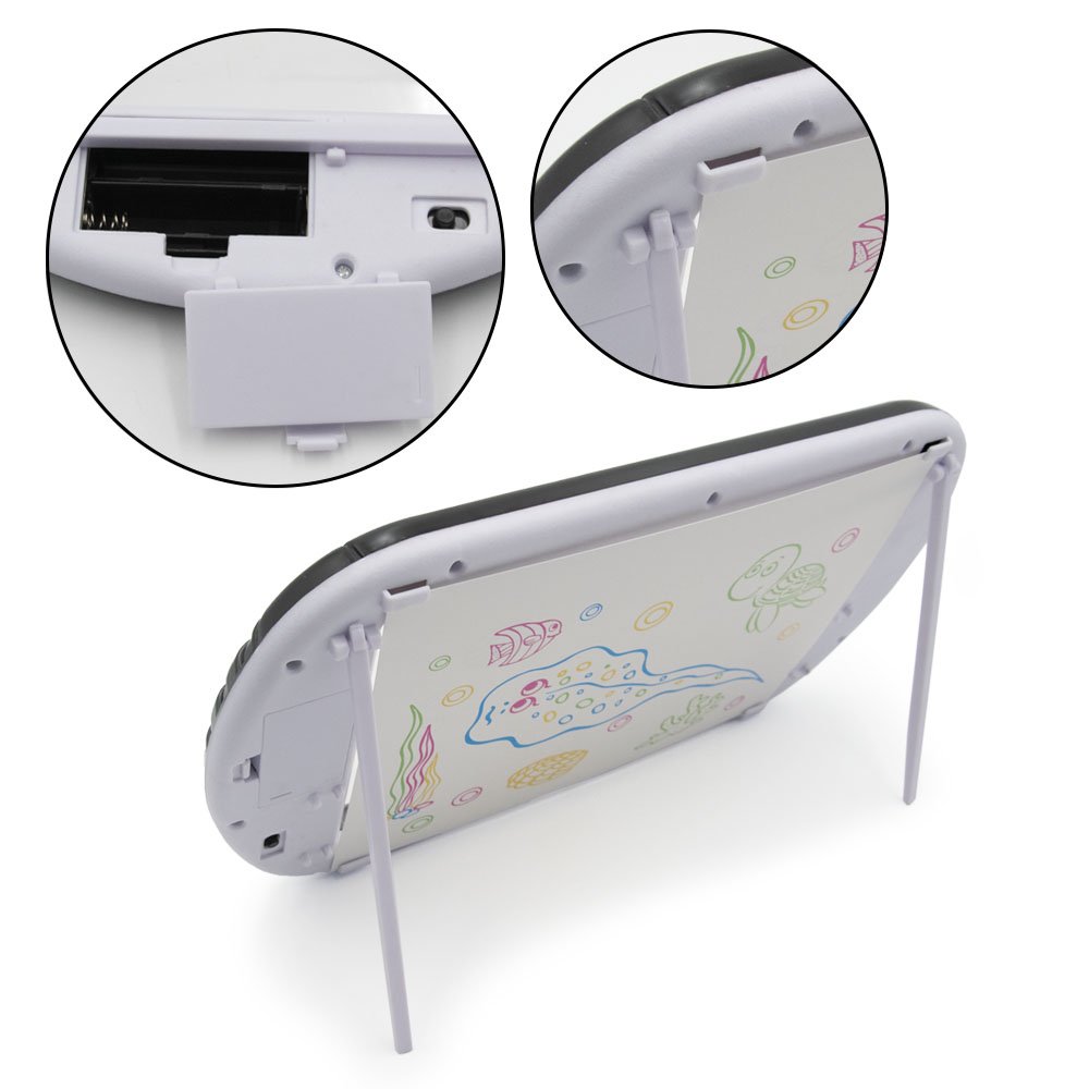 glow board uv fényes rajztábla színes filcekkel 20 x 35 cm glow board uv fényes rajztábla színes filcekkel 20 x 35 cm
