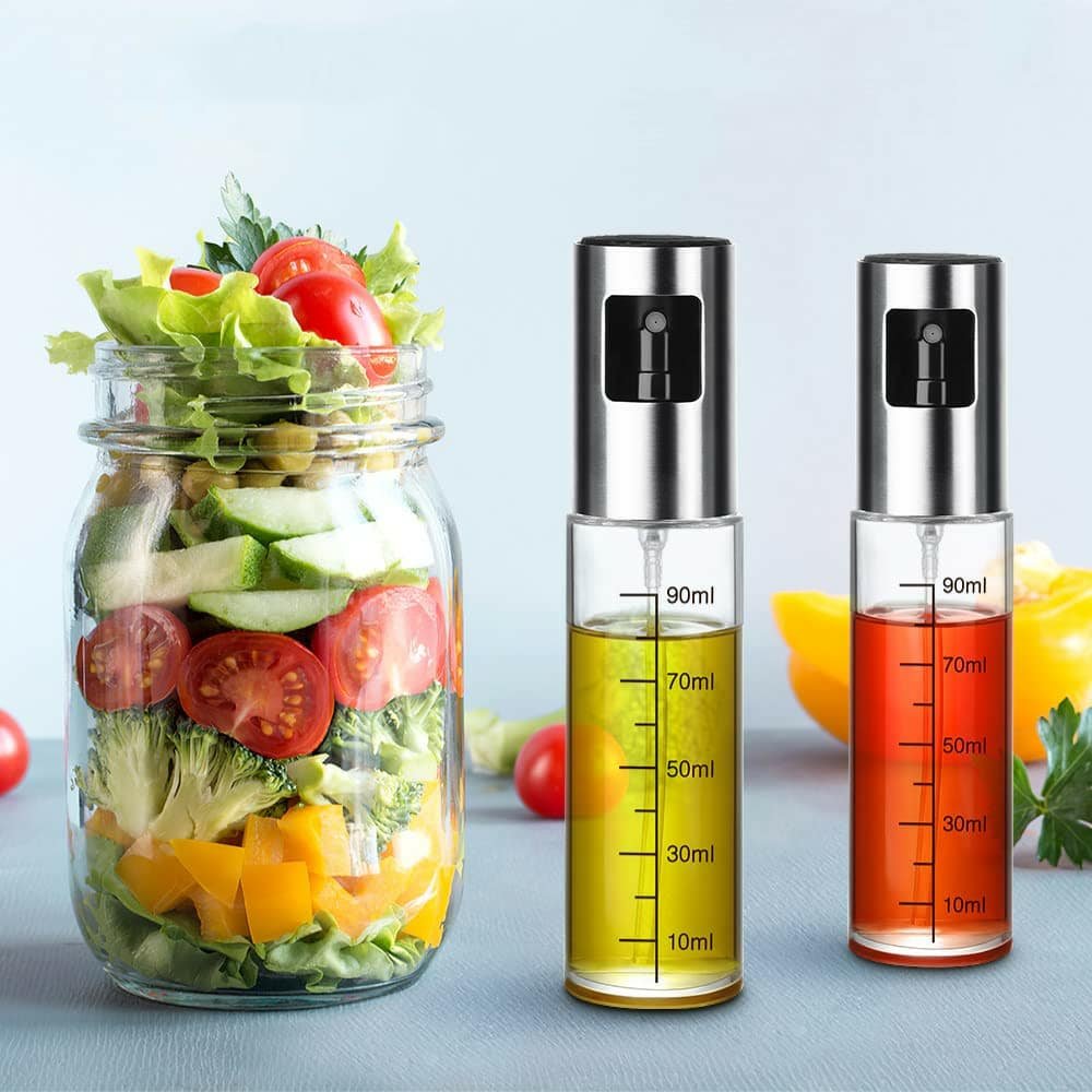 olaj és ecetadagoló olajspray, üveg olajszóró konyhai / 100 ml olaj és ecetadagoló olajspray, üveg olajszóró konyhai / 100 ml