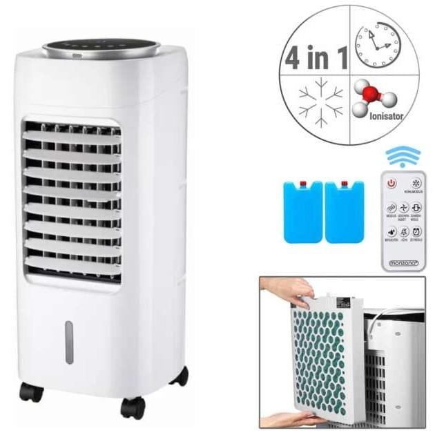 mw power léghűtő 4 in 1 ben, időzítő, távirányító, 3 sebesség, jégtartály, 65w mw power léghűtő 4 in 1 ben, időzítő, távirányító, 3 sebesség, jégtartály, 65w