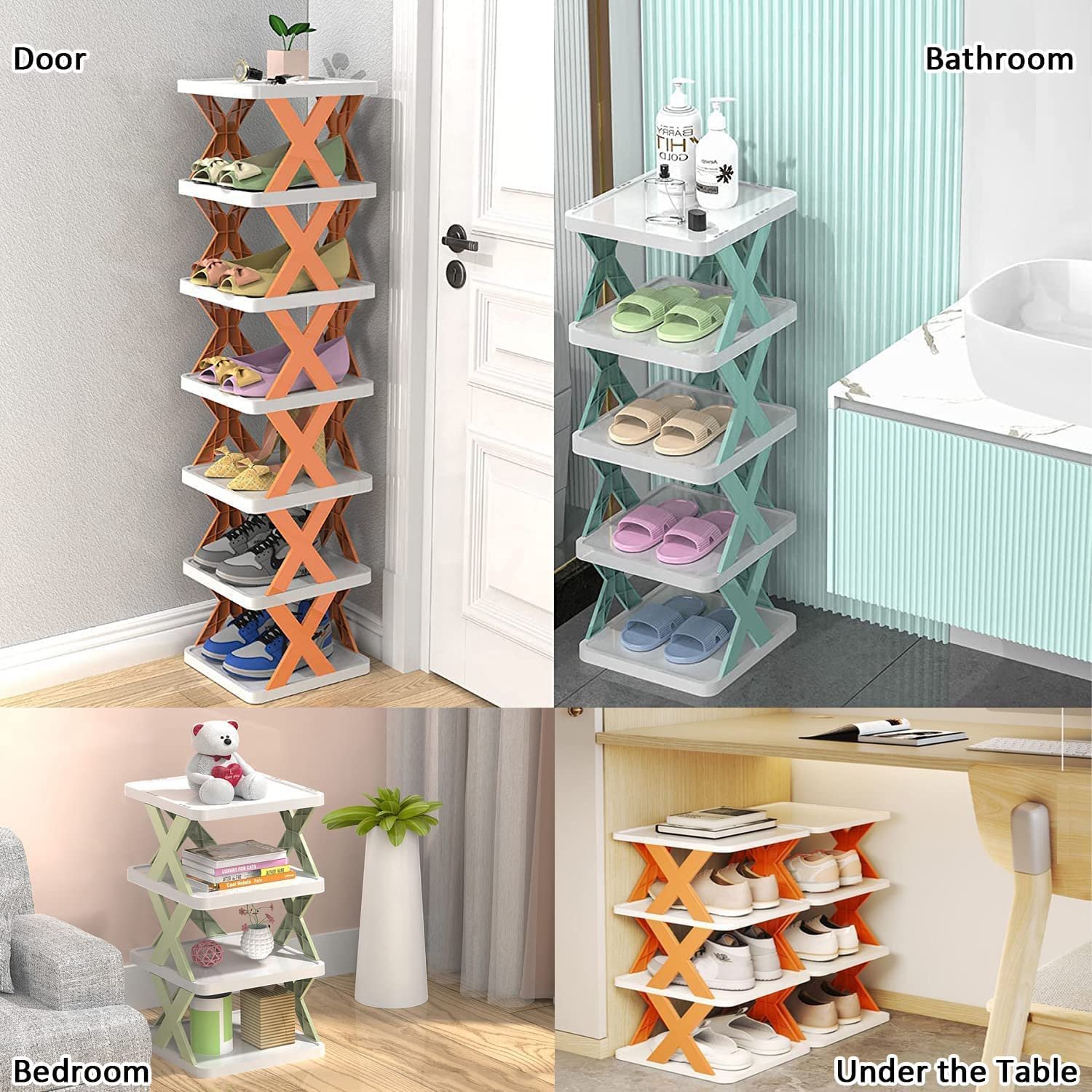 cipő tároló, rendszerező 4 soros creative multi purpose shoe rack cipő tároló, rendszerező 4 soros creative multi purpose shoe rack