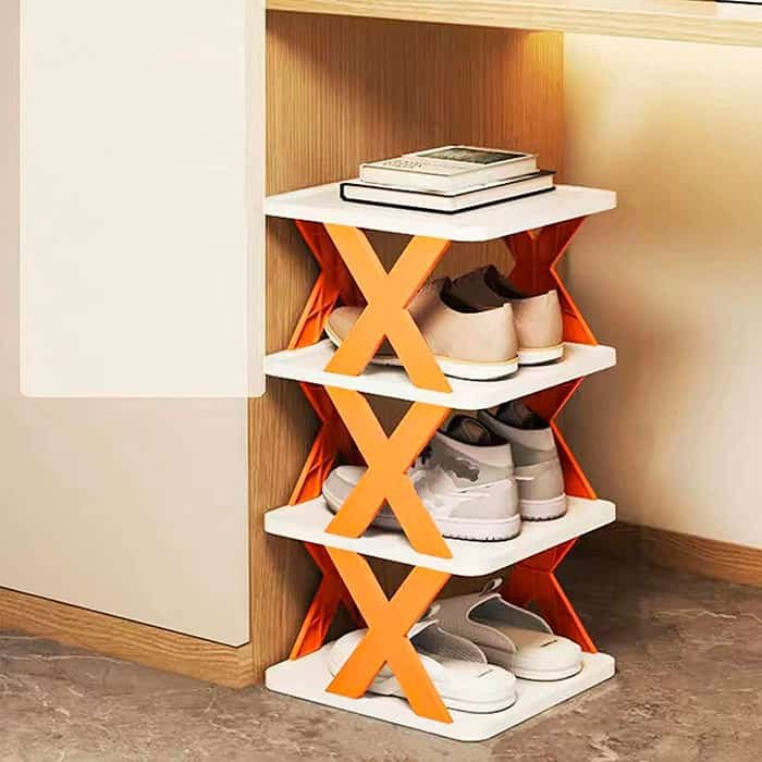 cipő tároló, rendszerező 4 soros creative multi purpose shoe rack cipő tároló, rendszerező 4 soros creative multi purpose shoe rack