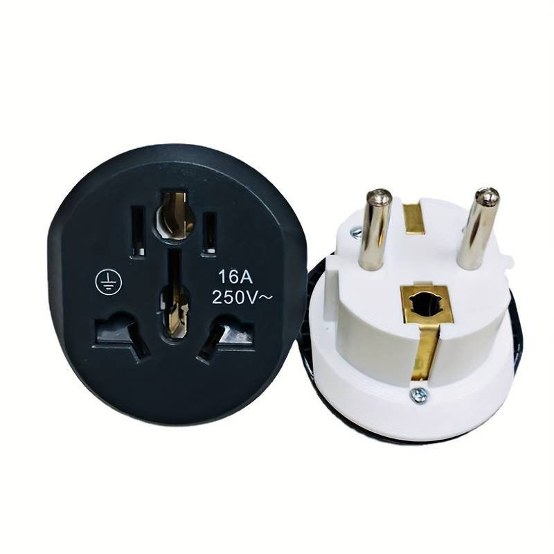 univerzális 16a adapter európai dugótípushoz utazási adapter dugós adapter 2 tűs 4,8 mm es ac fali elektromos aljzat univerzális 16a adapter európai dugótípushoz utazási adapter dugós adapter 2 tűs 4,8 mm es ac fali elektromos aljzat