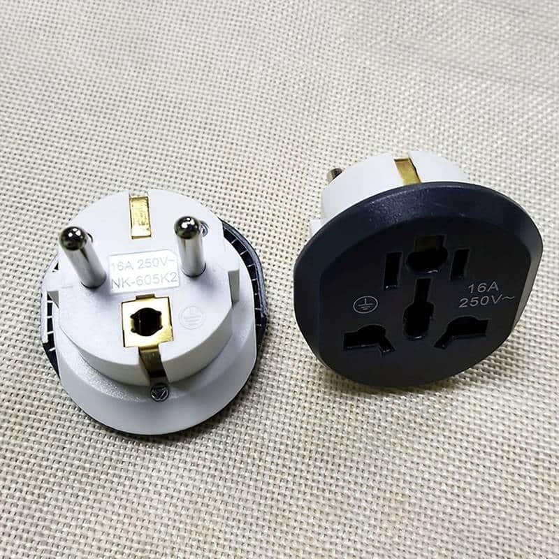 univerzális 16a adapter európai dugótípushoz utazási adapter dugós adapter 2 tűs 4,8 mm es ac fali elektromos aljzat univerzális 16a adapter európai dugótípushoz utazási adapter dugós adapter 2 tűs 4,8 mm es ac fali elektromos aljzat
