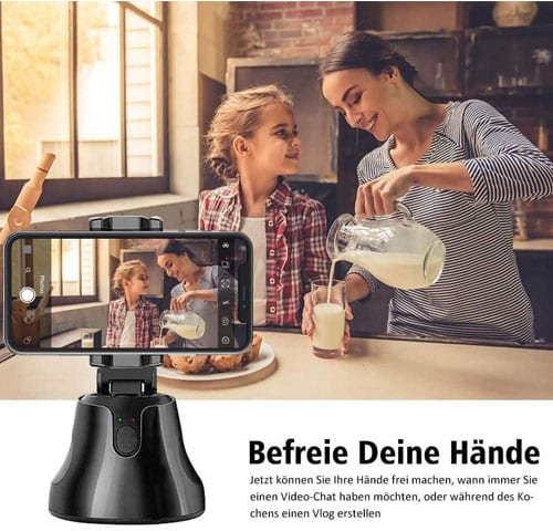 intelligens robot kameraman, 360° os mozgáskövető telefontartó intelligens robot kameraman, 360° os mozgáskövető telefontartó