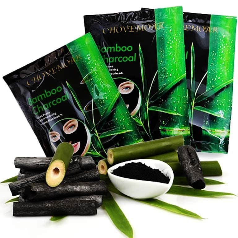 bambusz aktív szenes tisztító arcmaszk 10db bambusz aktív szenes tisztító arcmaszk 10db