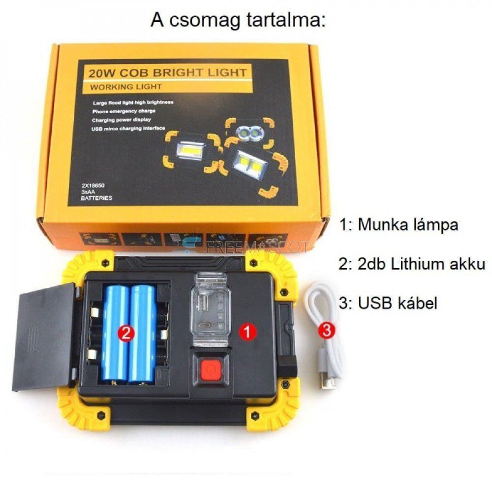 led cob munkalámpa 20w led cob munkalámpa 20w