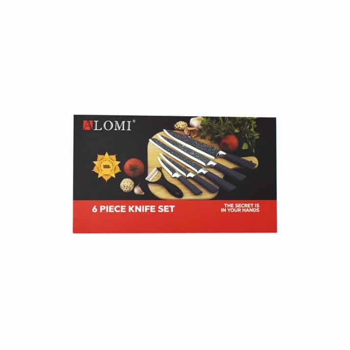 5 részes tapadásmentes, rozsdamentes acél késkészlet hámozóval 5 részes tapadásmentes, rozsdamentes acél késkészlet hámozóval