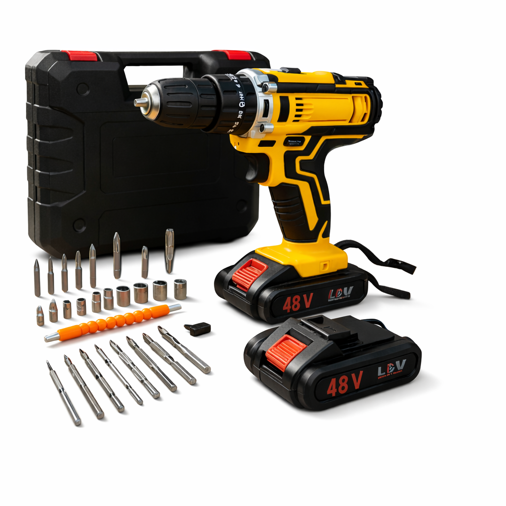 kimiyo 48v akkus fúró csavarozó kiegészítőkkel – ch23 297 kimiyo 48v akkus fúró csavarozó kiegészítőkkel – ch23 297