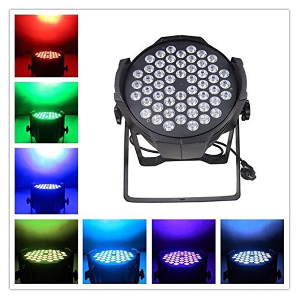60 flat led discofény dmx vezérléssel 150w rgb reflektor 60 flat led discofény dmx vezérléssel 150w rgb reflektor
