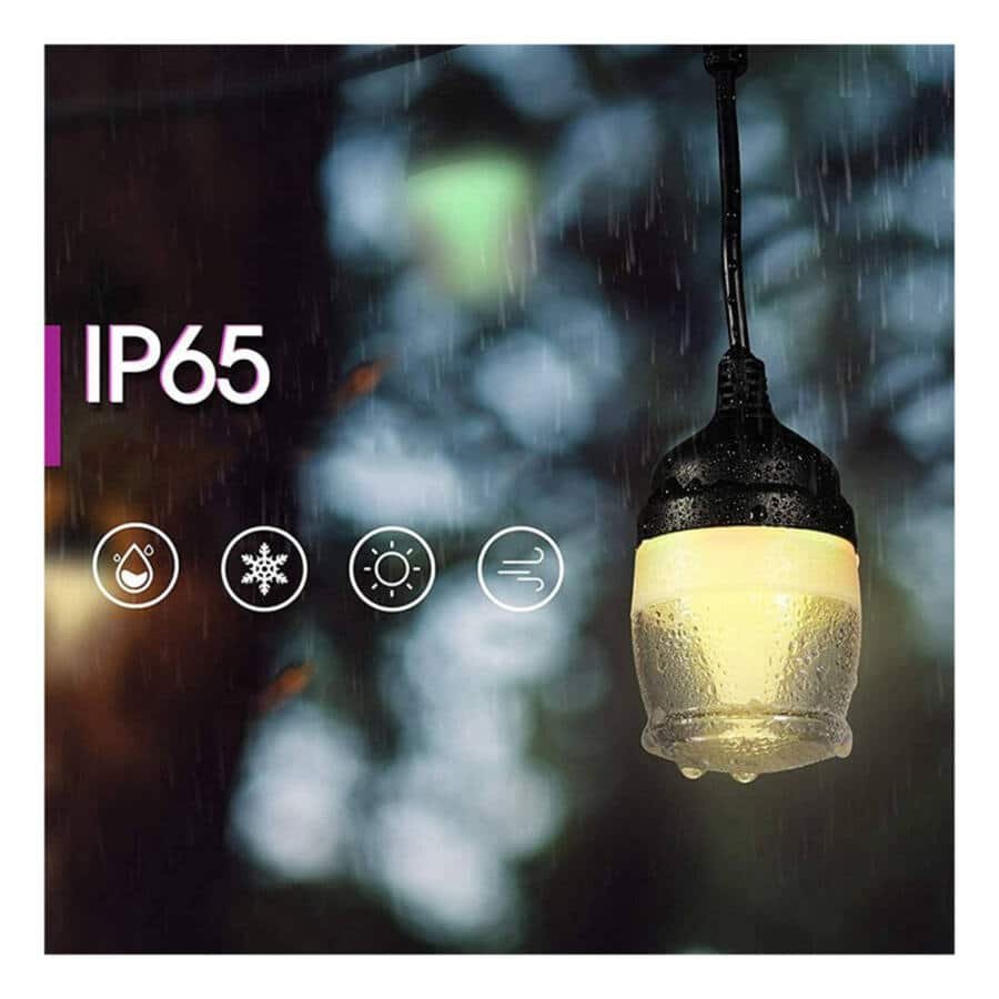 kültéri napelemes led égősor – meleg fehér – 8 fényprogram f12e kültéri napelemes led égősor – meleg fehér – 8 fényprogram f12e