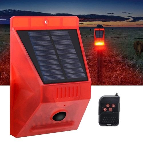 napelemes riasztólámpa távirányítóval napelemes riasztólámpa távirányítóval