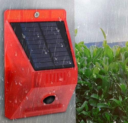 napelemes riasztólámpa távirányítóval napelemes riasztólámpa távirányítóval