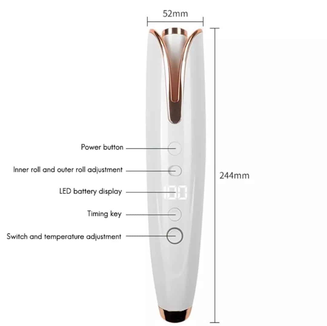 auto hair curler automata hajgöndörítő auto hair curler automata hajgöndörítő