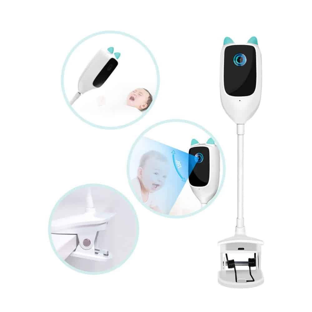 felcsíptethető baby monitor – telefonos applikációval felcsíptethető baby monitor – telefonos applikációval