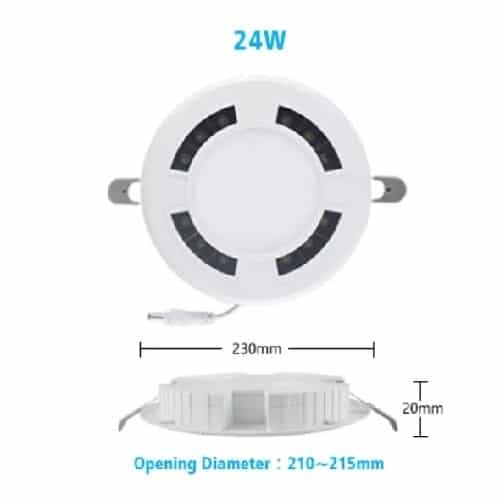 beltéri led süllyesztett mennyezeti lámpa 24w beltéri led süllyesztett mennyezeti lámpa 24w