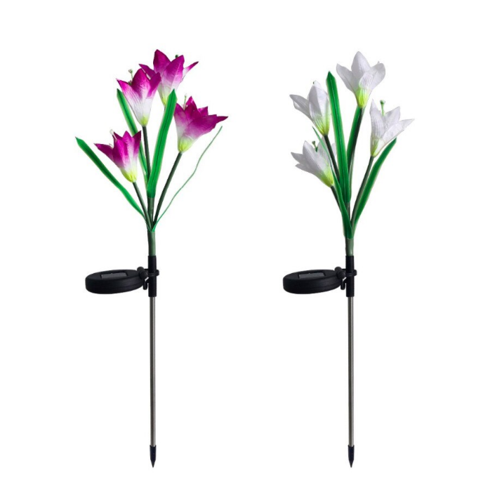 napelemes kerti virág lámpa napelemes kerti virág lámpa