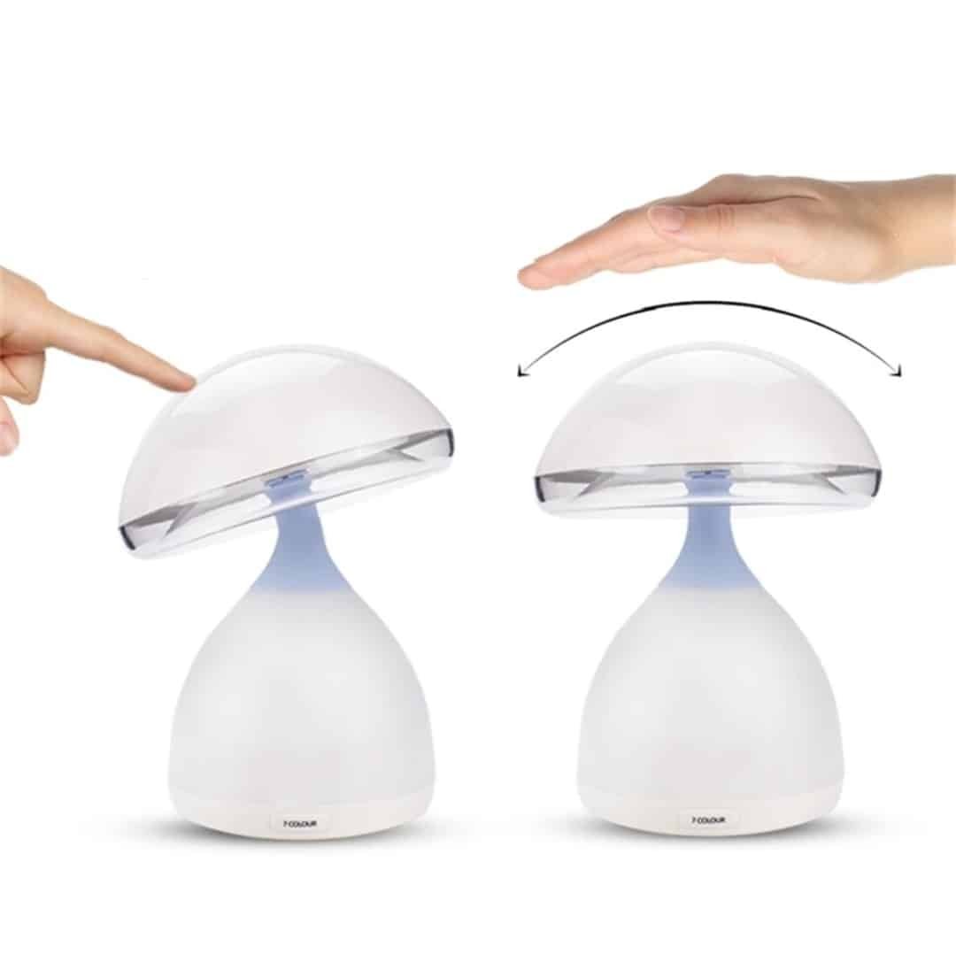 gomba formájú asztali rgb led lámpa gomba formájú asztali rgb led lámpa