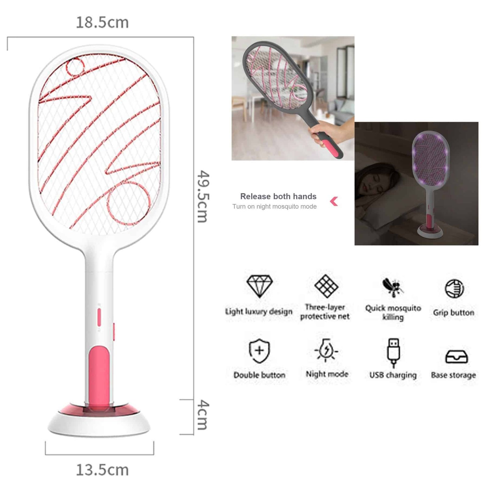 világító elektromos légycsapó és szúnyogirtó teniszütő akkumulátorral világító elektromos légycsapó és szúnyogirtó teniszütő akkumulátorral