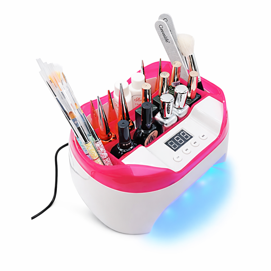 2 az 1 ben mŰkÖrmÖs uv/led lÁmpa tÁrolÓval 110w