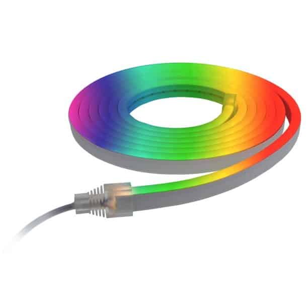 rgb flexibilis neon led szalag, 5 m telefonról vezérelhető rgb flexibilis neon led szalag, 5 m telefonról vezérelhető
