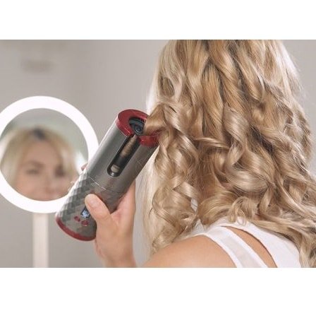 perfect curls forgó, vezeték nélküli elektromos, automatikus hajcsavaró, hajgöndörítő perfect curls forgó, vezeték nélküli elektromos, automatikus hajcsavaró, hajgöndörítő