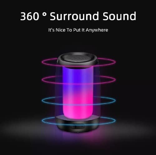 pulse 4 mini hordozható bluetooth hangszóró 360 fokos térhatású hanggal pulse 4 mini hordozható bluetooth hangszóró 360 fokos térhatású hanggal