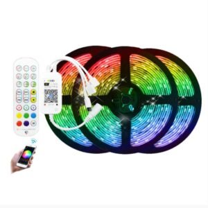 wifi s rgb led szalag szett, tÁvirÁnyÍtÓval, 20 m