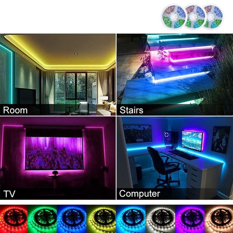 wifi s rgb led szalag szett, tÁvirÁnyÍtÓval, 20 m wifi s rgb led szalag szett, tÁvirÁnyÍtÓval, 20 m