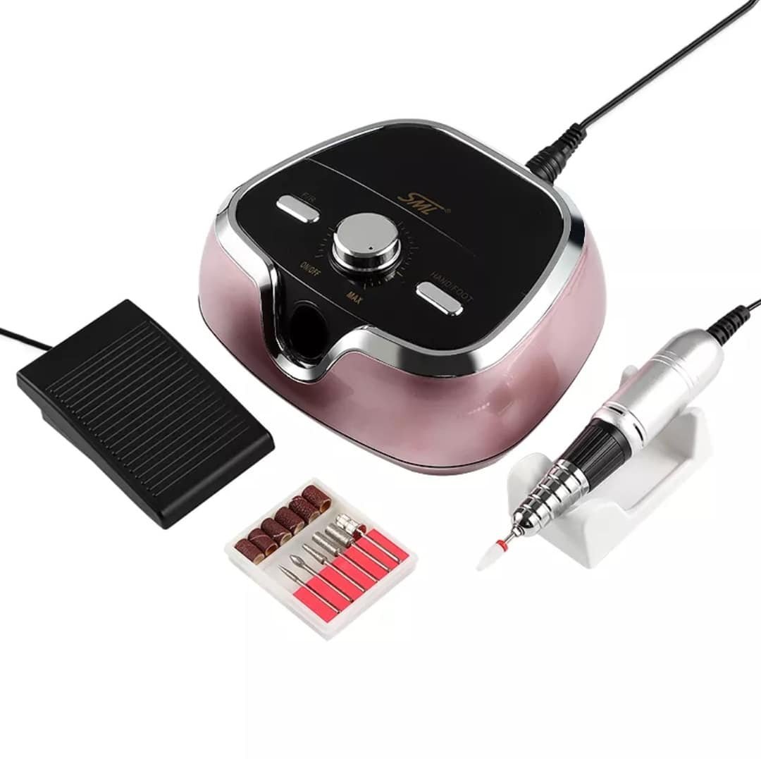 sml profi pedálos körömcsiszoló szett pedikűr manikűr 6 fej 35.000 rpm m3 sml profi pedálos körömcsiszoló szett pedikűr manikűr 6 fej 35.000 rpm m3