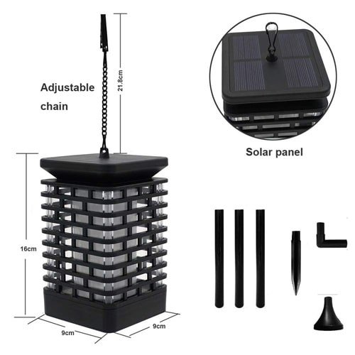 napelemes lángoló kerti led fáklya lámpa / solar flame light xf 6001 / napelemes lángoló kerti led fáklya lámpa / solar flame light xf 6001 /