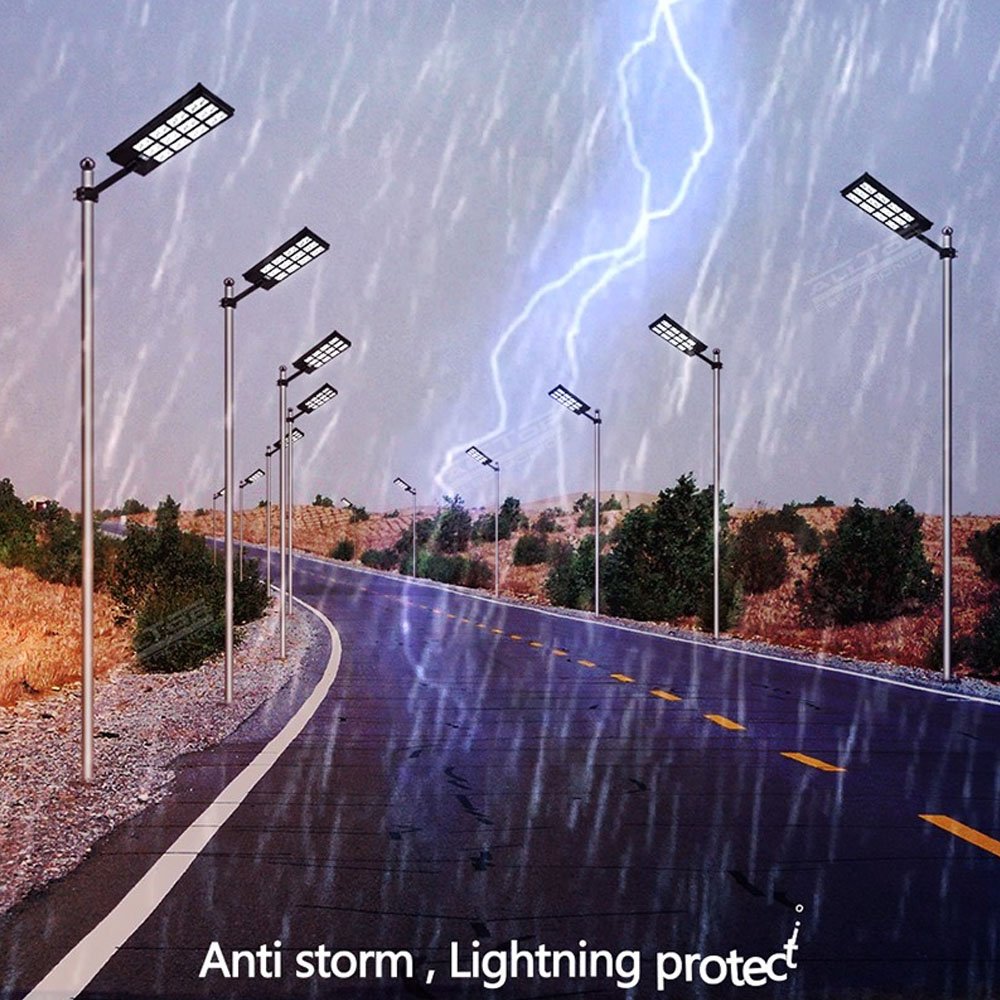 napelemes 500 w mozgásérzékelős kerti, utcai szolárlámpa távirányítós napelemes 500 w mozgásérzékelős kerti, utcai szolárlámpa távirányítós