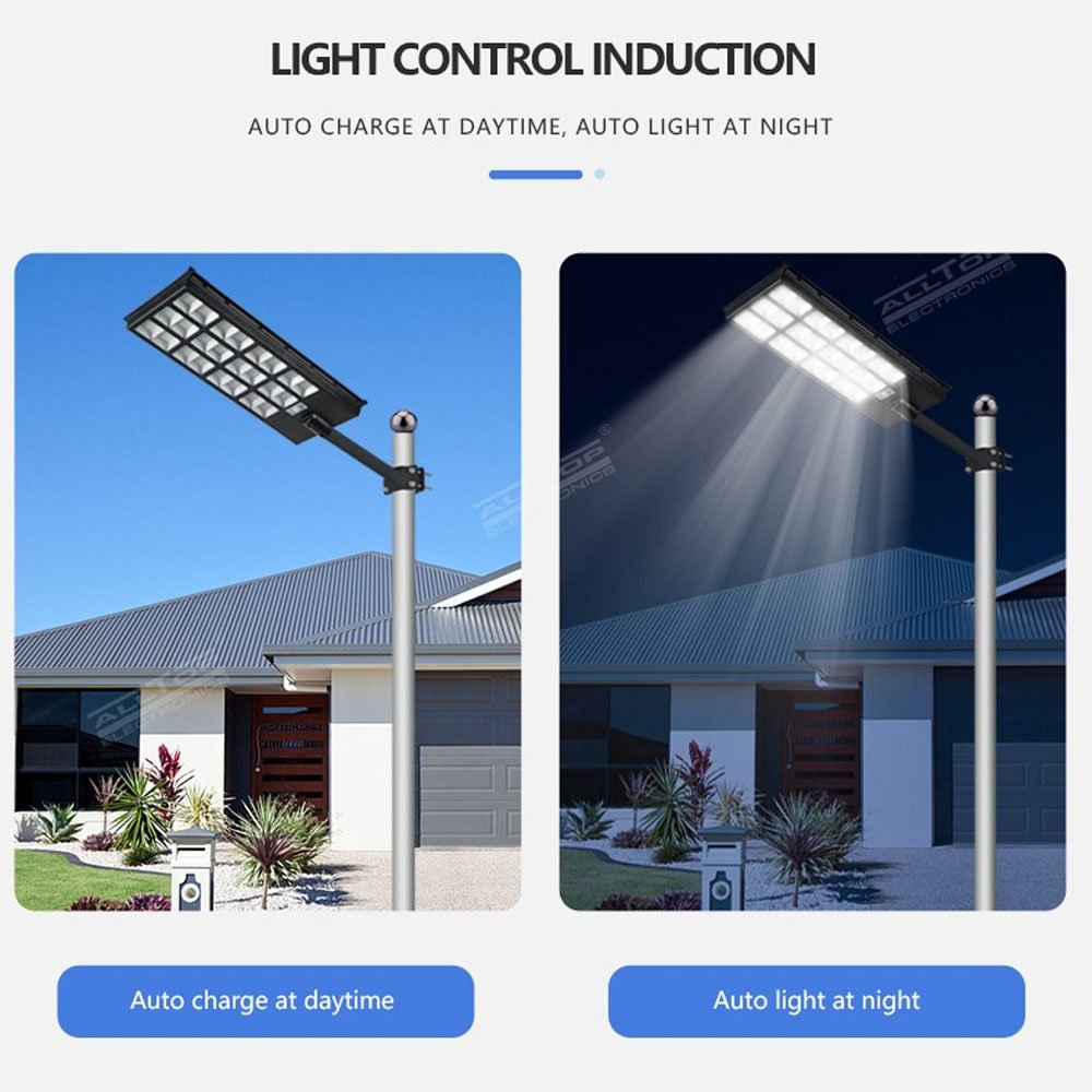 napelemes 500 w mozgásérzékelős kerti, utcai szolárlámpa távirányítós napelemes 500 w mozgásérzékelős kerti, utcai szolárlámpa távirányítós