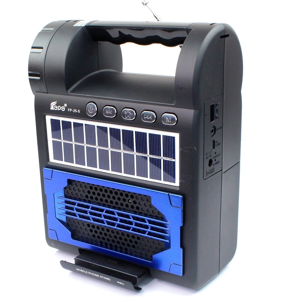 napelemes bluetooth hangszóró rádióval és zseblámpával napelemes bluetooth hangszóró rádióval és zseblámpával