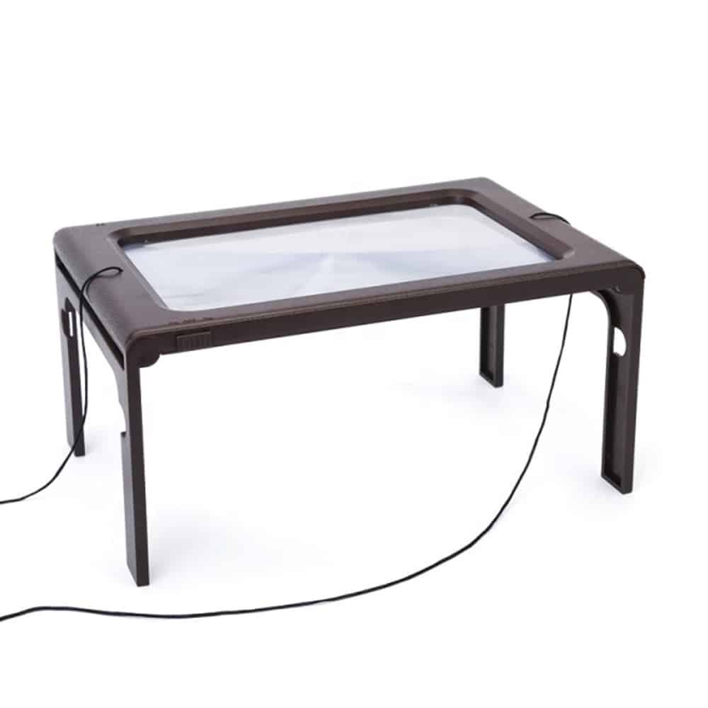 asztali nagyító led világítással / olvasáshoz, 2.5x es nagyítás asztali nagyító led világítással / olvasáshoz, 2.5x es nagyítás